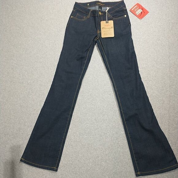 Southpole Jeans Women 3 Blue Denim Low Rise Bootcut FreeStyle Signature Fit NWT. - Picture 1 of 10